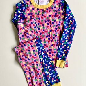 Hanna Andersson organic tulip pajama set